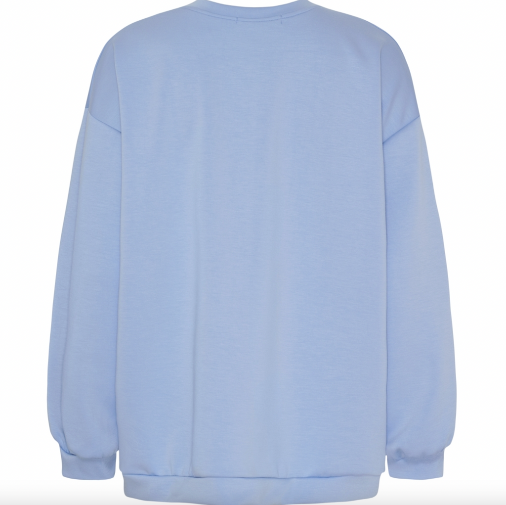 Blus Hibiscus - Sky blue