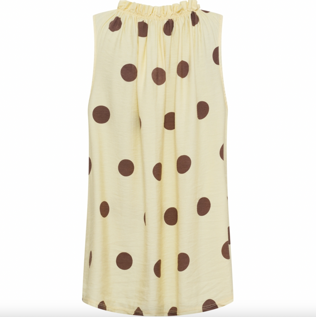 Blus topp Lucina - Yellow